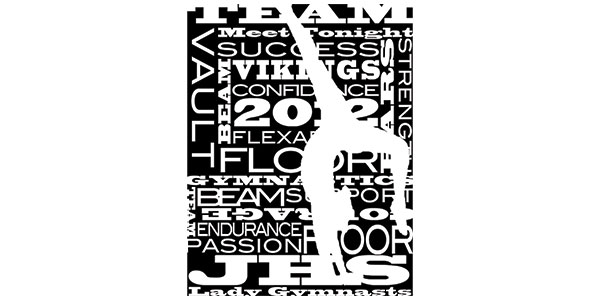 Jackson High School Gymnastics Shirt Designs 2